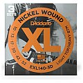 D'Addario EXL140-3D Nickel Wound Struny do gitary elektrycznej, Light Top/Heavy Bottom, 10-52, 3 kpl 2/4