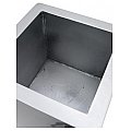 Europalms LEICHTSIN BOX-120, shiny-silver, Doniczka 3/4
