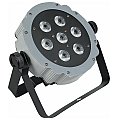 Płaska lampa sceniczna PAR LED Showtec Compact Par 7 Tri szara 5/10