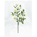 Europalms Rosebranch, white, 90cm, Sztuczny kwiat 2/2