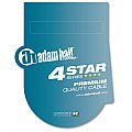 Adam Hall 4 Star Series - Kabel do mikrofonu REAN 6.3 mm Jack stereo / 6.3 mm Jack stereo 1.5 m przewód mikrofonowy 2/2