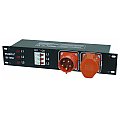 EUROLITE SB-1050 Power Distributor Rozdzielnia 3-f 32A w obudowie do rack 483 mm (19 ") 2/5