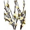 Europalms Camellia bow, with LEDs, white, 50cm, Sztuczna roślina LED 2/7
