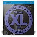 D'Addario EXL280 Nickel Wound Piccolo Bass Strings, 20-52, Long Scale 2/3