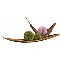 EUROPALMS Succulent Ball (EVA), Kula katusowa, sztuczna roślina pink, 20cm 4/5