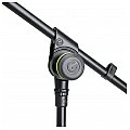 Gravity MS 2311 B - statyw mikrofonowy, Microphone Stand With Round Base And 1-Point Adjustment Boom 3/5