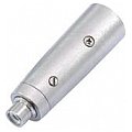 Omnitronic Adapter RCA socket/XLR plug 2/2