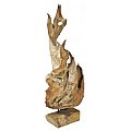 Europalms Natural wood sculpture 160cm, Drewniana rzeźba 2/7