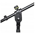 Gravity MS 2321 B - statyw mikrofonowy, Microphone Stand With Round Base And 2-Point Adjustment Boom 4/5