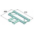 Alutruss BISYSTEM PH-35 3-way T-piece horizontal 2/2