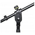 Gravity MS 4322 B - statyw mikrofonowy, Short Microphone Stand With Folding Tripod Base And 2-Point Adjustment Telescoping Boom 4/6