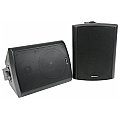 Adastra BC6A-B active stereo speaker set - black, głośniki ścienne 3/5