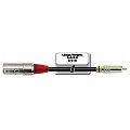 Omnitronic Cable AC-09R RCA to XLR (M),90cm, red 4/4