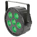 QTX PL-COB6 Reflektor PAR LED PAR64 6x30W RGB COB High Power 3-in-1 LED Plastic PAR Can 4/7