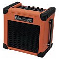 Dimavery Deluxe-1 E-Guitar Amp 10W orange, combo gitarowe 3/4