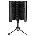 OMNITRONIC AS-04 Desk-Microphone-Absorber System, Panel akustyczny do mikrofonu + statyw biurkowy 4/5