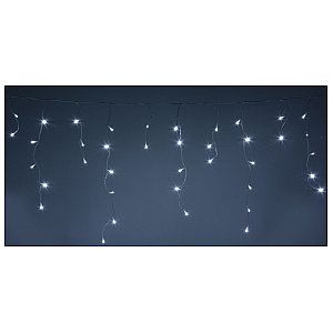 LYYT 240 LED Icicle String Lights with Timer Control CW, lampki LED zimny biały 1/3