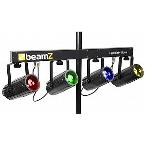 BeamZ Light Set 4Some Black, zestaw oświetleniowy 1/5