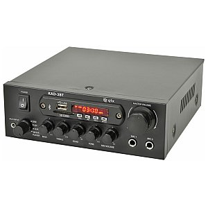 QTX KAD-2BT Digital stereo amplifier with Bluetooth, wzmacniacz karaoke 1/3