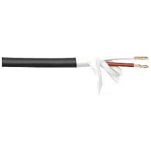 DAP SPK-215 Kabel głośnikowy sceniczny 2 x 1,5 mm, 100 m na krążku, Black jacket 1/1