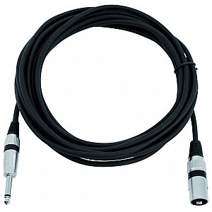 Omnitronic Cable XK-50 XLR-male/ 6,3 plug mono 5m 1/4