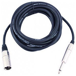 Omnitronic Cable XK-100 XLR-male/ 6,3 plug mono 10m 1/4
