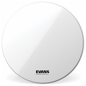 Evans EQ3 Resonant Smooth Biały naciąg basowy bez portu 18 cali 1/2