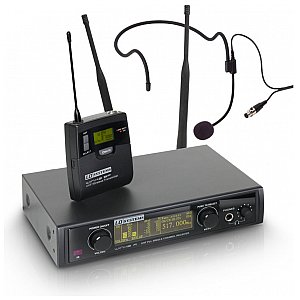 LD Systems WIN 42 BPH B 5 - Wireless Microphone System with Belt Pack and Headset 1/5