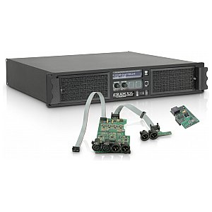 RAM Audio W 9000 DSP AES - wzmacniacz mocy PA 2 x 4400 W 2 Ohm 1/5