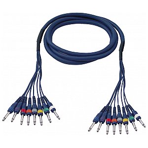 DAP FL63 - Kabel 8 Jack mono > 8 Jack mono 6 m 1/1