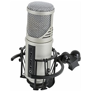 Citronic CU-MIC studio microphone with USB audio interface, mikrofon pojemnościowy USB 1/5