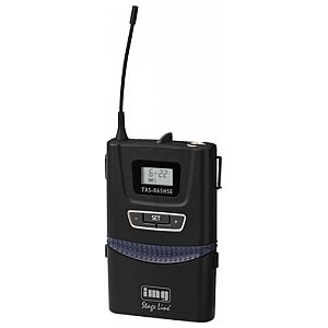 IMG Stage Line TXS-865HSE Wieloczęstotliwościowy nadajnik kieszonkowy Bodypack 1/1