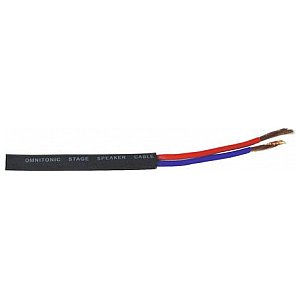 Omnitronic Speaker cable durable 2x2.5mm² black/50m kabel głośnikowy 1/1