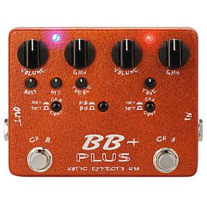 Xotic BB Plus Boost/Overdrive pedal, Efekt gitarowy 1/1