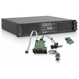RAM Audio W 12000 DSP E AES - wzmacniacz mocy PA 2 x 5900 W 2 Ohm 1/5
