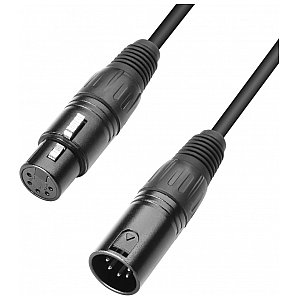 Adam Hall 3 Star K3DGH0150 - XLR 5-pin 1.5 m kabel DMX 1/2