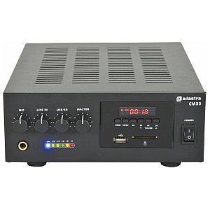 Adastra CM30 compact 100V mixer-amplifier 30W, wzmacniacz miksujący 1/3