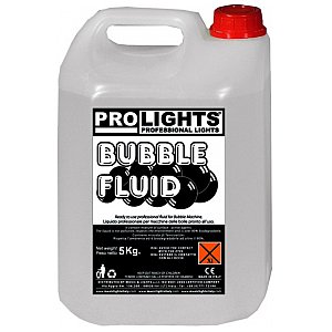 Prolights BUBBLEFLUID Płyn do wytwornic baniek na bazie wody, 5L 1/1