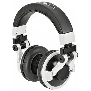 Citronic HP750PRO Superbass Monitor Headphone - White, słuchawki DJ 1/2