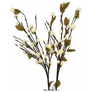 Europalms Camellia bow, with LEDs, white, 50cm, Sztuczna roślina LED 1/7