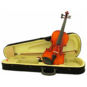 Dimavery Violin 4/4 with bow in case, skrzypce 1/4
