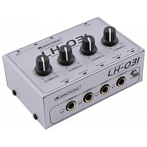 Omnitronic LH-031 Headphone amplifier, wzmacniacz słuchawkowy 1/4