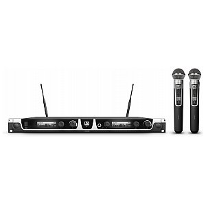 LD Systems U505 HHD2 - Wireless Microphone System with 2 x Dynamic Handheld Microphone 1/5