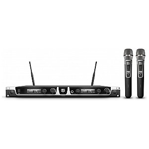 LD Systems U505 HHC2 - Wireless Microphone System with 2 x Condenser Handheld Microphone 1/5