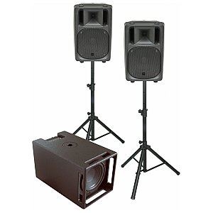 Citronic CXV2.1 active speaker system, mobilny zestaw nagłośnienia 1/2