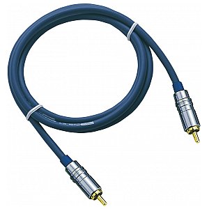 DAP FV03 - Ø6 mm. Kabel RCA/M > RCA/M 1,5 m 1/1