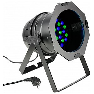 Cameo Light PAR 64 CAN - 36 x 3 W LED PAR Can RGB in black housing, reflektor sceniczny LED 1/3