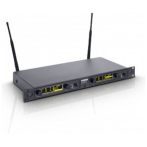 LD Systems WIN 42 R2 B 5 - Double Receiver for LD WIN 42 Wireless Microphone System 1/2