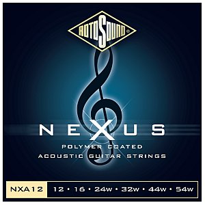 Rotosound Struny gitarowe powlekane akustyczne Nexus NXA12 1/1