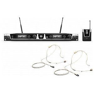 LD Systems U506 BPHH - Wireless Microphone System with 2 x Bodypack and 2 x Headset 1/6